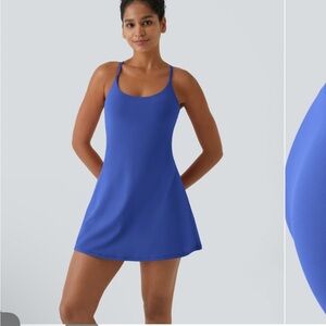 Women's Blue Swim Dress